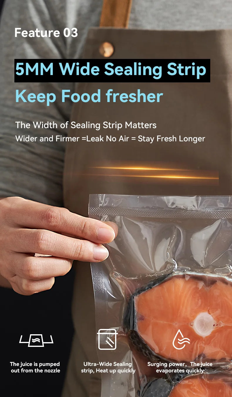 Magic Seal Ms175 Vacuum Sealer Machine Sous Vide
