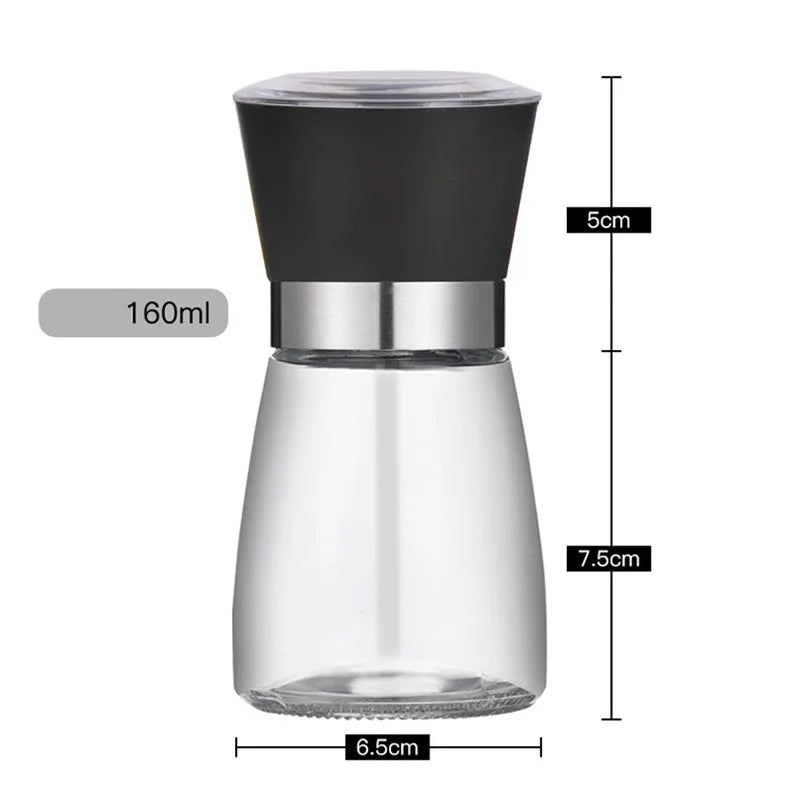 Salt Pepper Mill Grinder Seasoning Bottle Spice Grinding