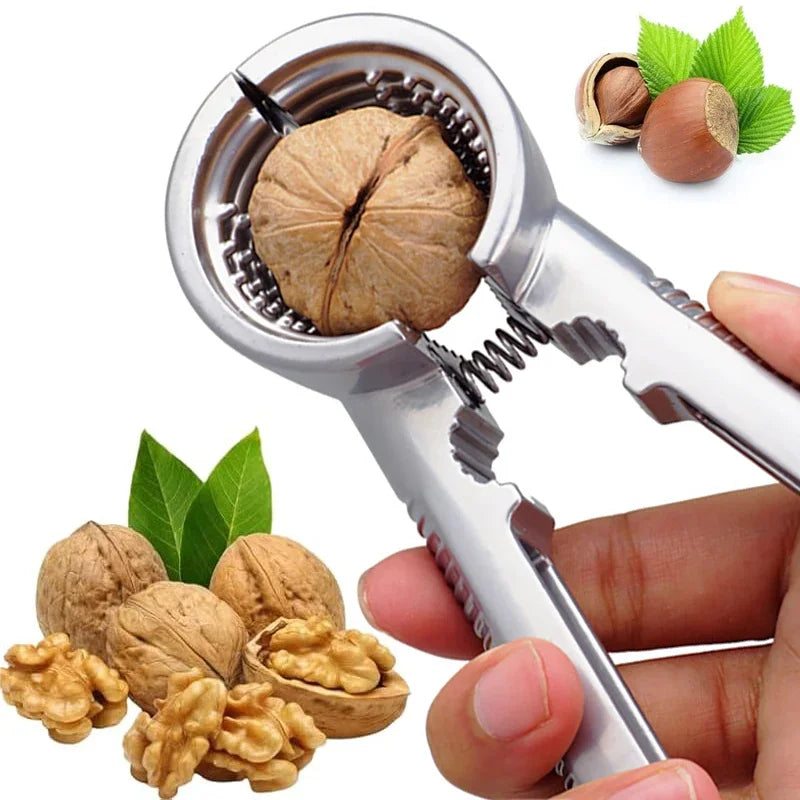 Nut Crackers Metal Heavy Duty Walnut Cracker Opener