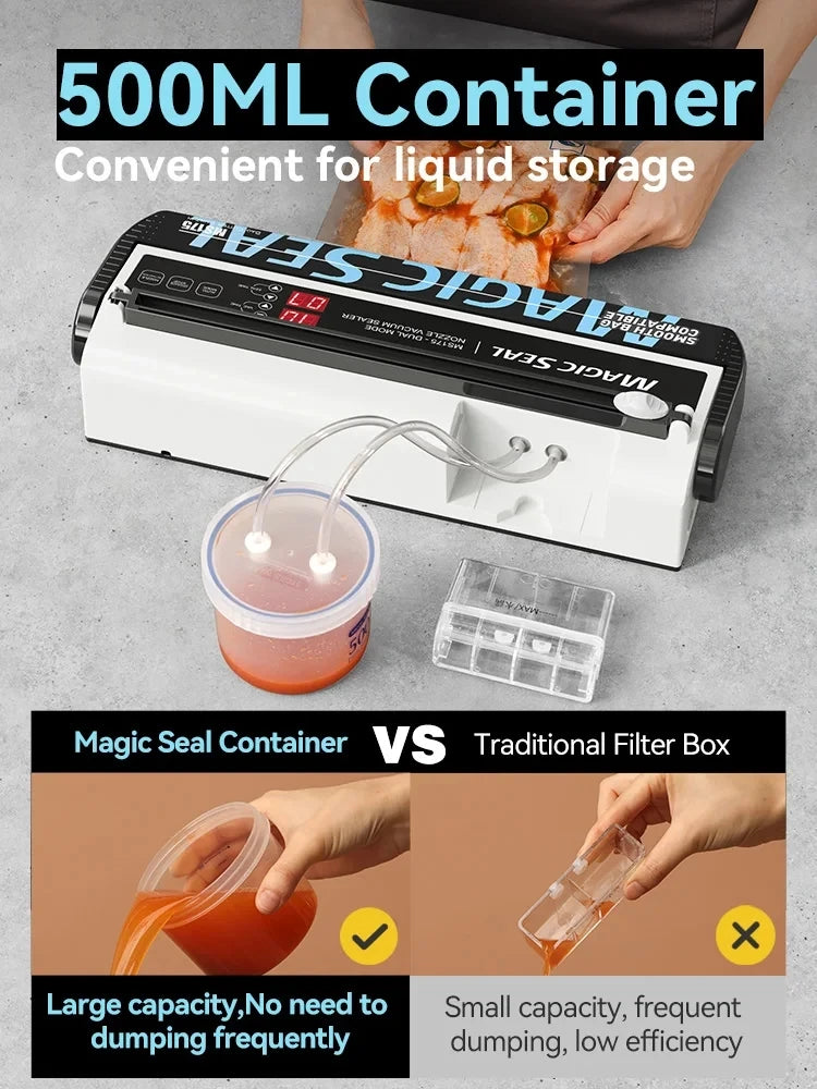 Magic Seal Ms175 Vacuum Sealer Machine Sous Vide