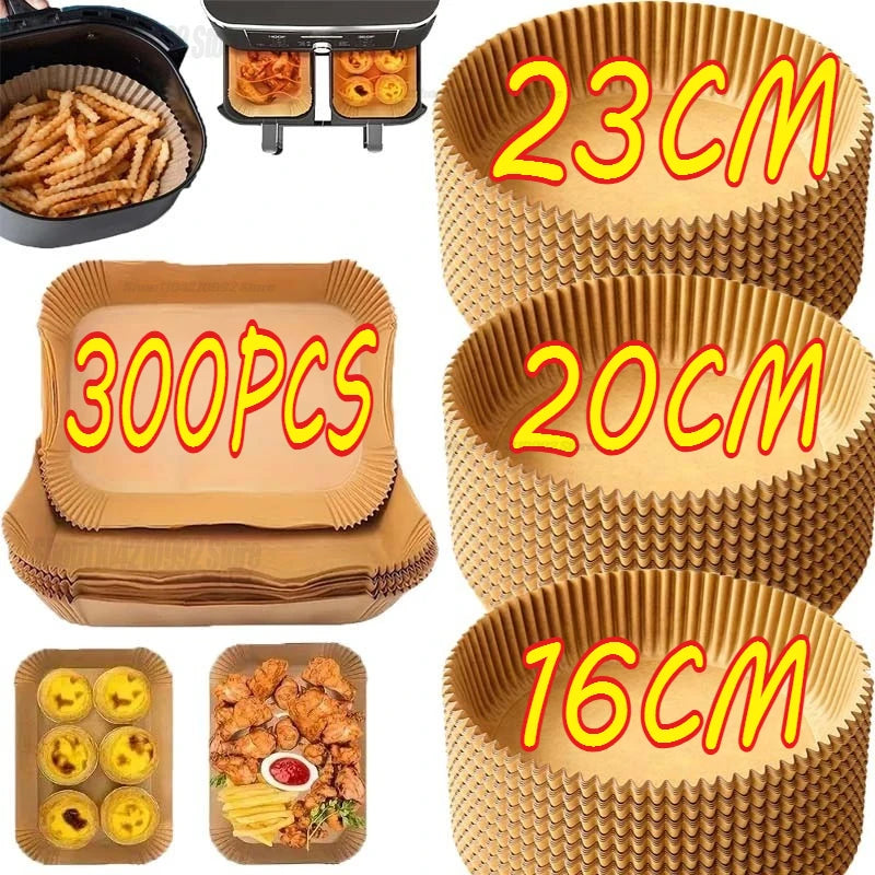 Disposable Air Fryer Paper Square Airfryer Baking Paper