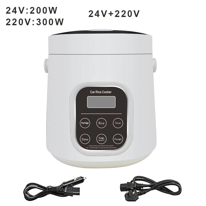 Car Rice Cooker 12v 24v 220v Car Dual