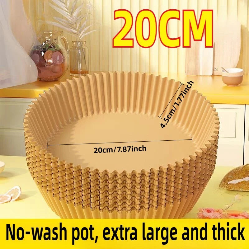 Disposable Air Fryer Paper Square Airfryer Baking Paper