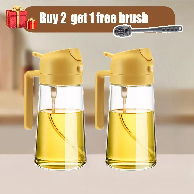 2pcs Oil Spray Dispenser Sprayer Pourer Oil Empty