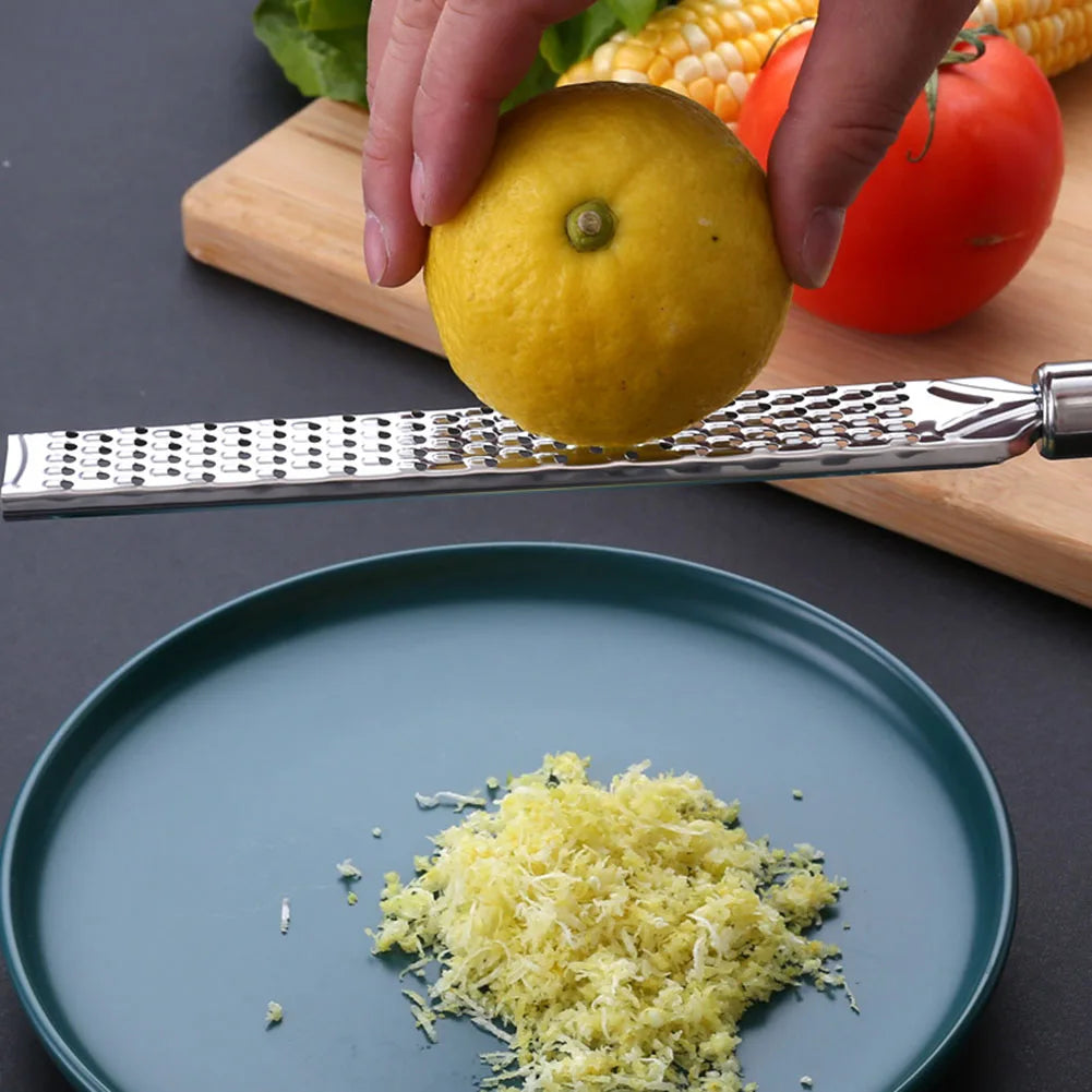 1pc 30cm Grater Lemon Cheese Spices Stainless Steel