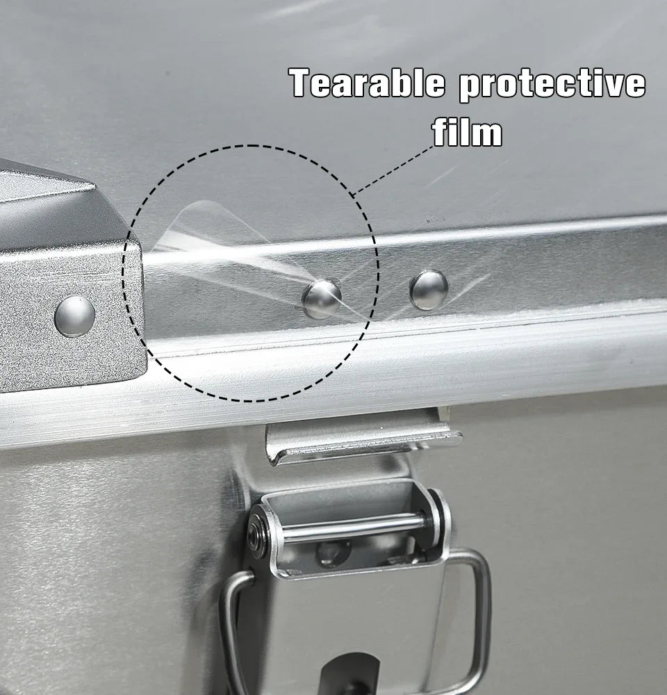 80l Outdoor Aluminum Alloy Storage Box Camping Picnic