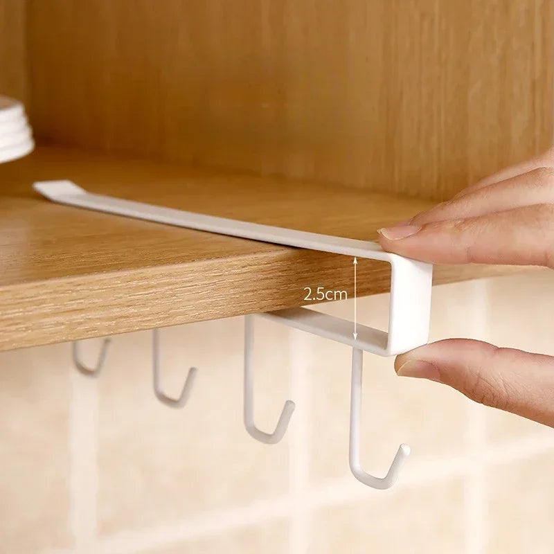 1pc Hook Rack Coffee Cup Mug Holder Hooks