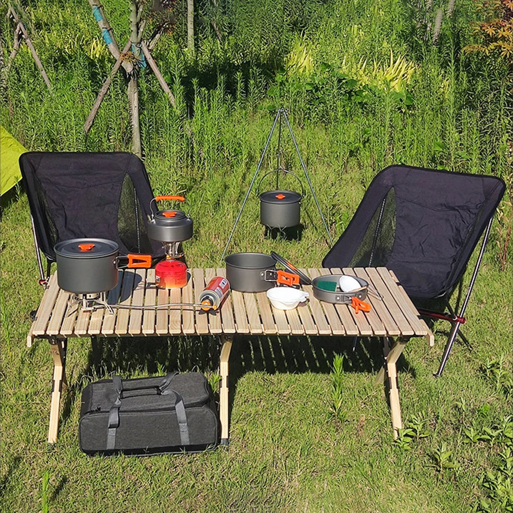 Camping Cookware Bag Cooking Utensils Bag Outdoor Stove