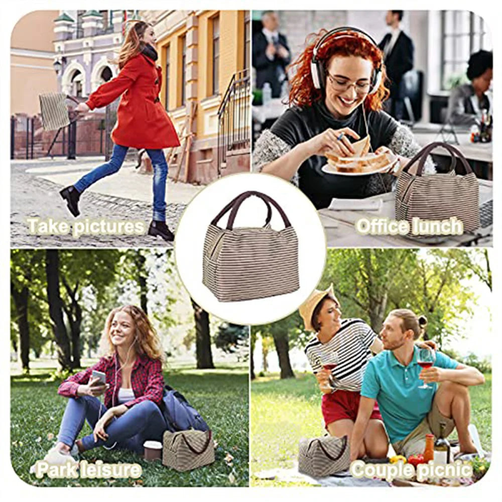 40 58oz Lunch Box Utensils & Insulated Bag