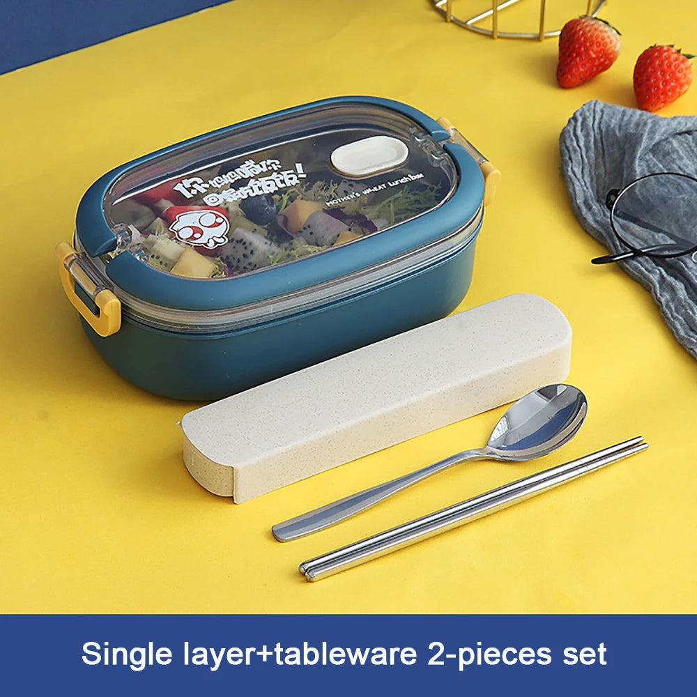 Multi-Layer Bento Box Thermal 304 Stainless Steel Lunch