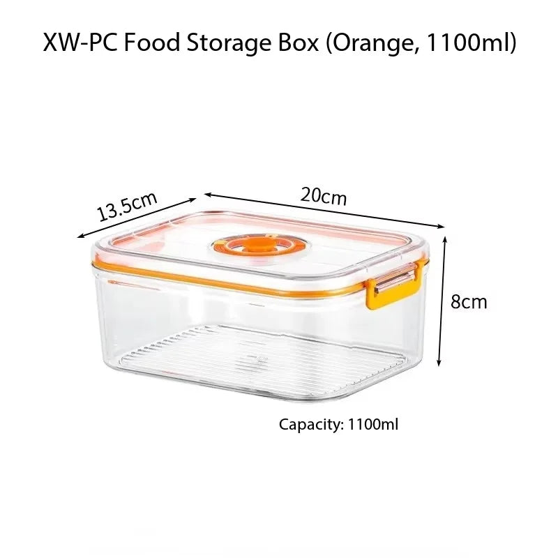 Vacuum Fresh-Keeping Box Refrigerator Sealed Canister
