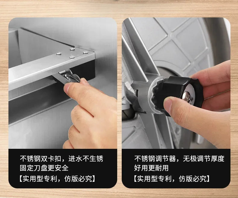 Stainless Steel Commercial Slicer Lemon Slice Potato Fruit