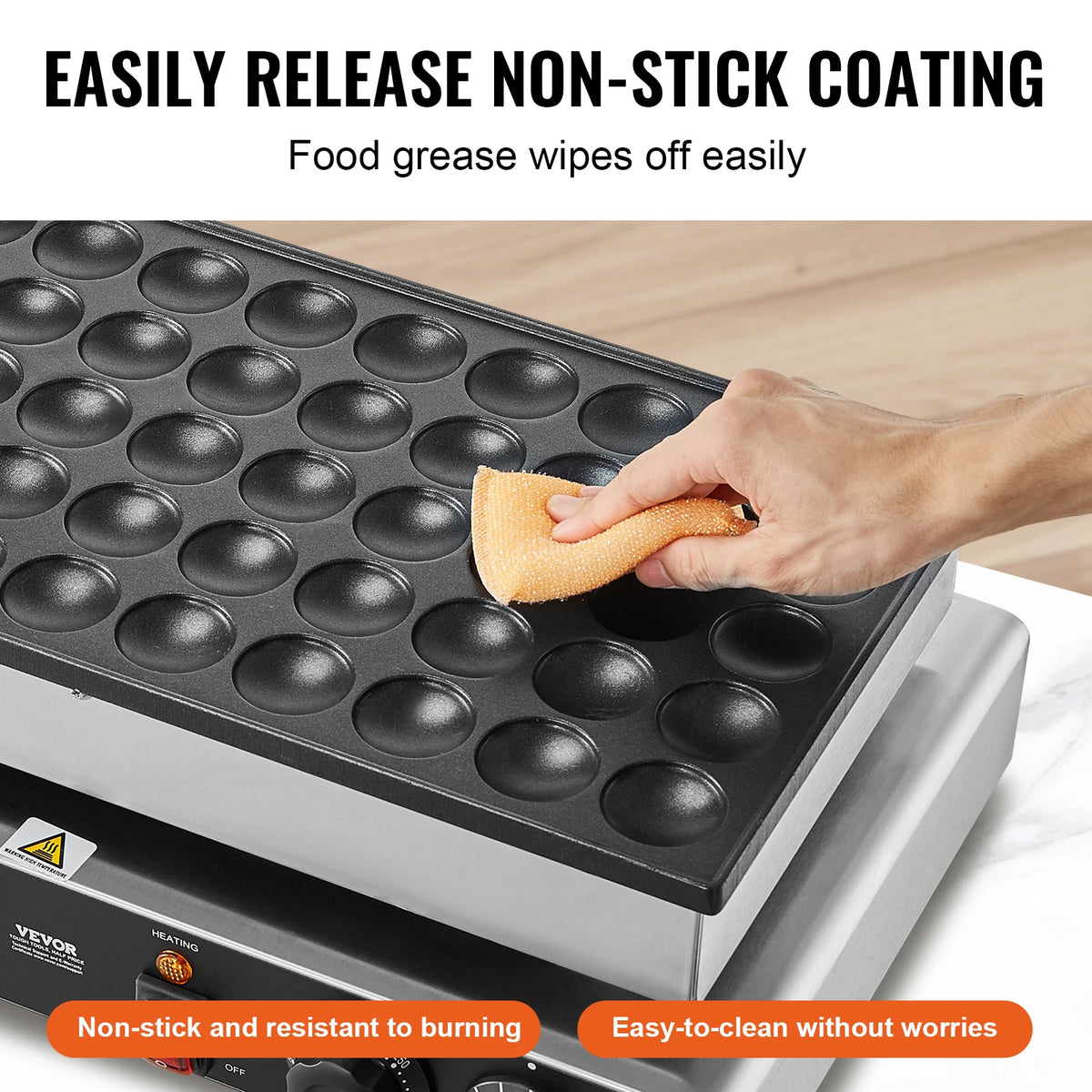 Succebuy 50pcs Mini Dutch Pancake Maker Dorayaki Baker