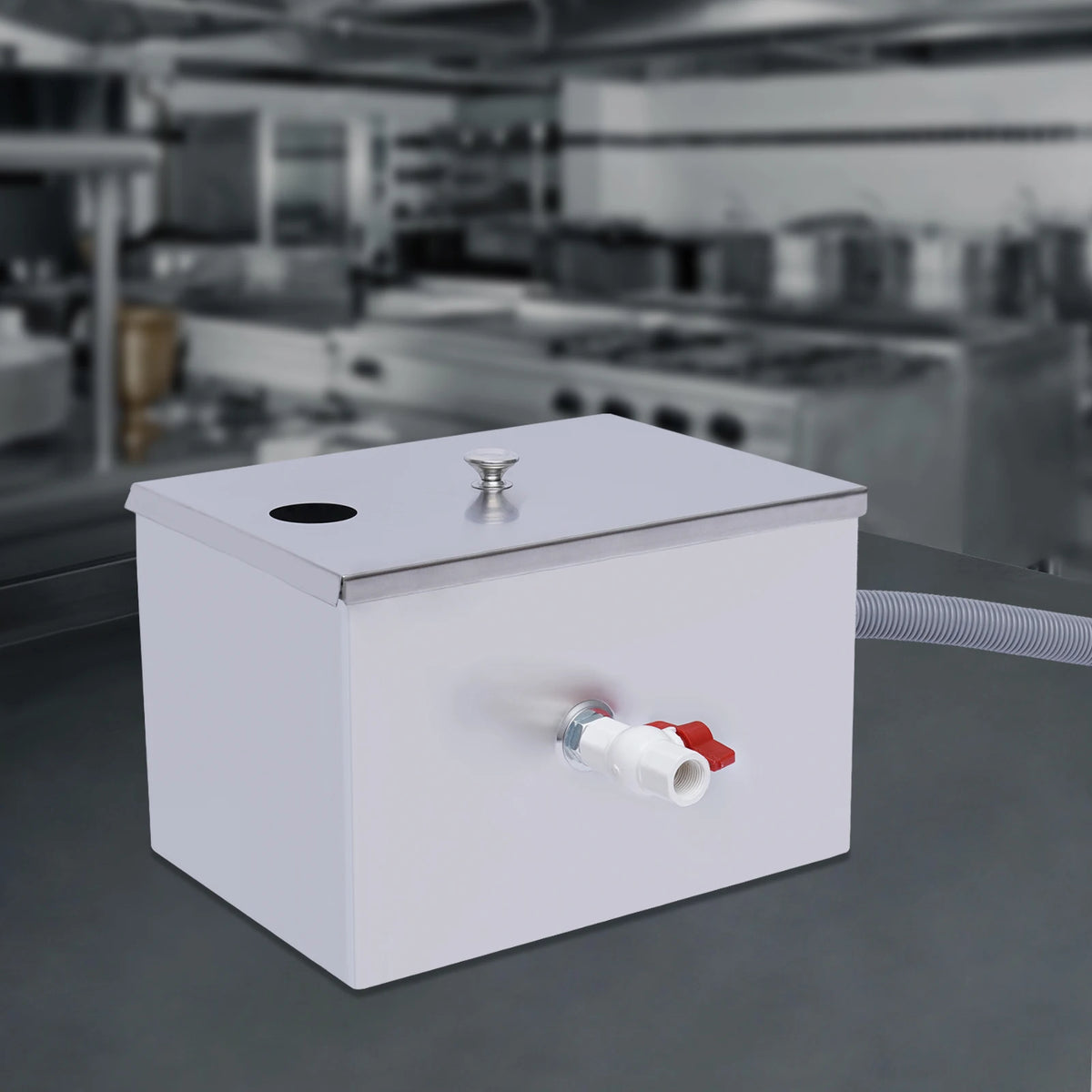 Silver Stainless Steel Grease Trap Interceptor Restaurant Baffles