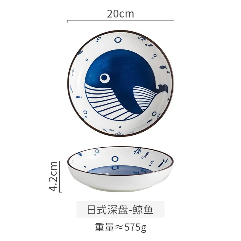 Japanese Ceramic Dish Deep Dish Restaurant Hotel Creative