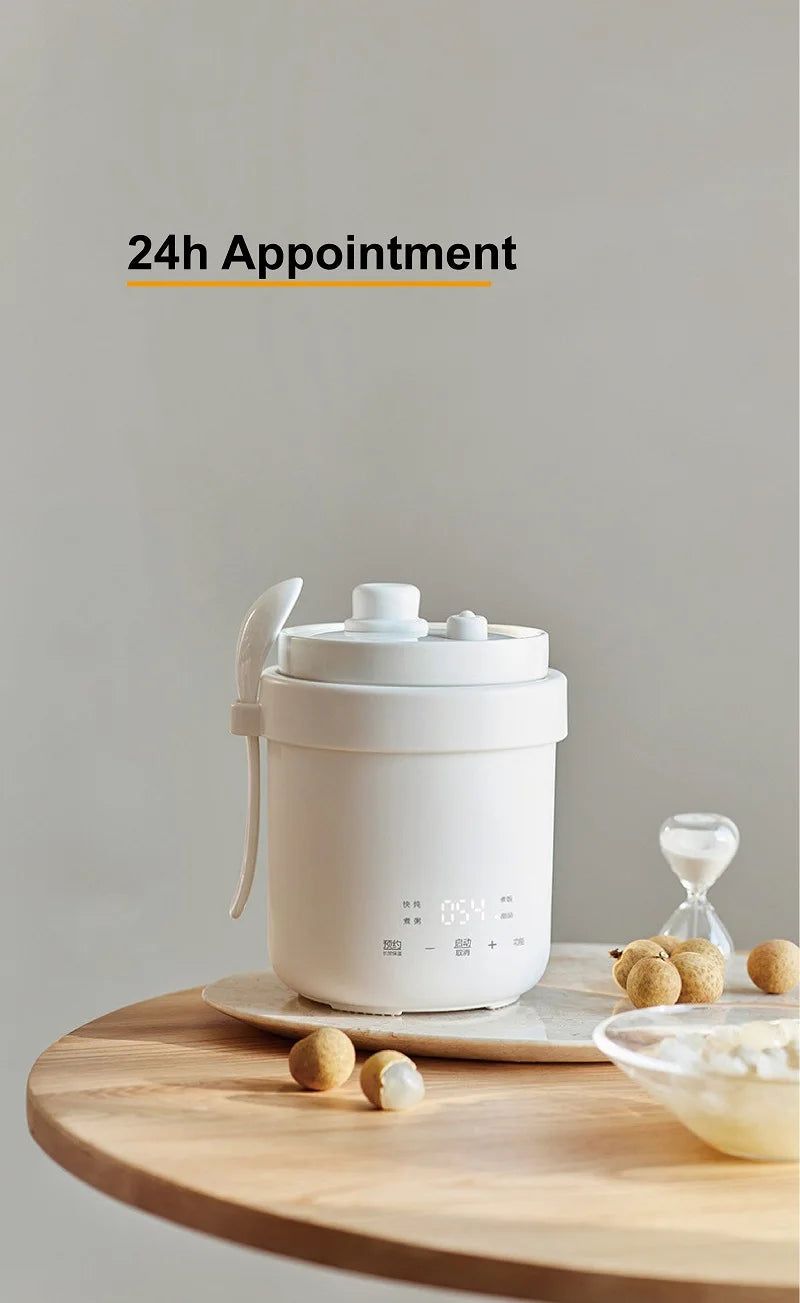 600ml Rice Cooker Multi-Function Ceramic Non-Stick Fast Electric