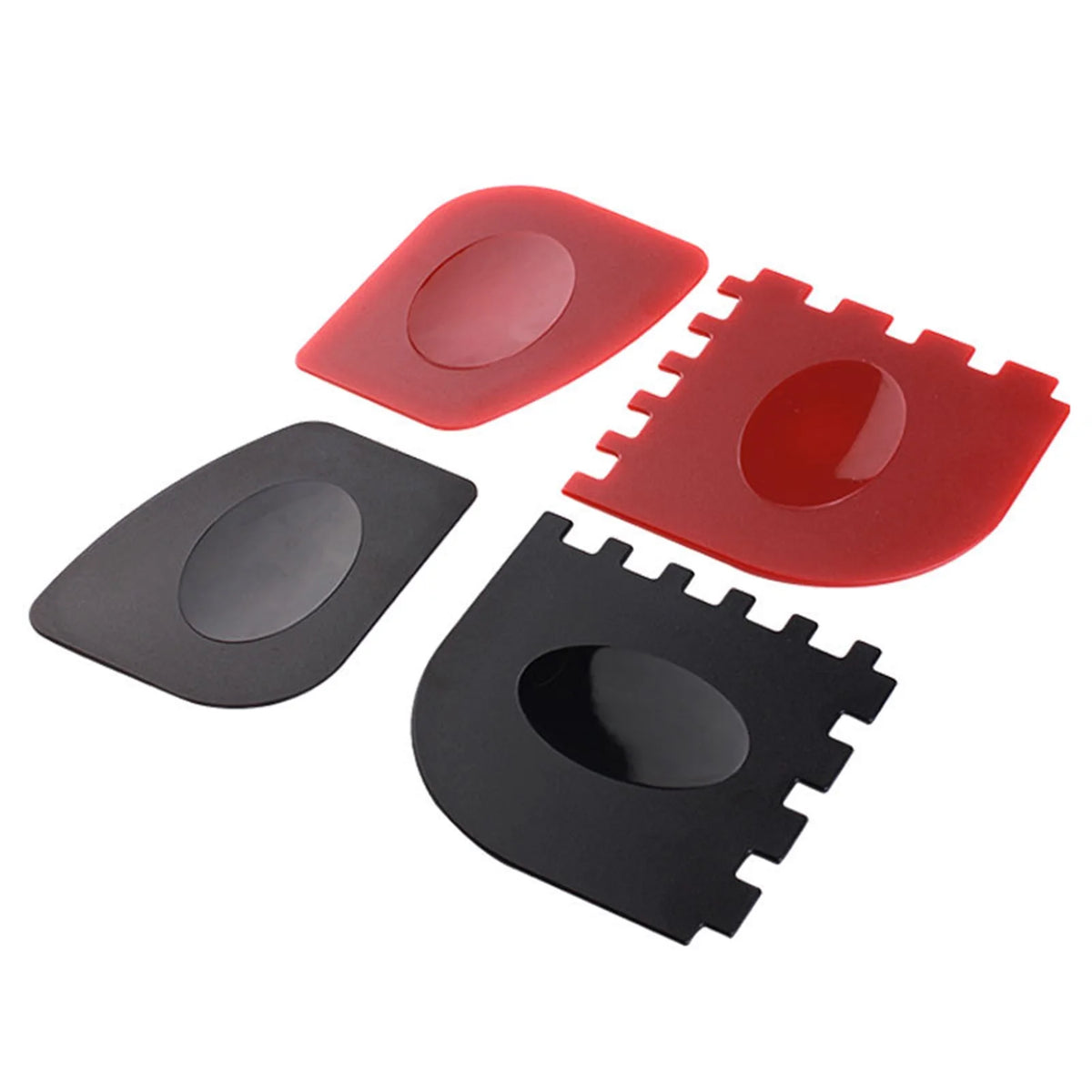 2pcs Grill Pan Scrapers Cast Iron Skillets Frying