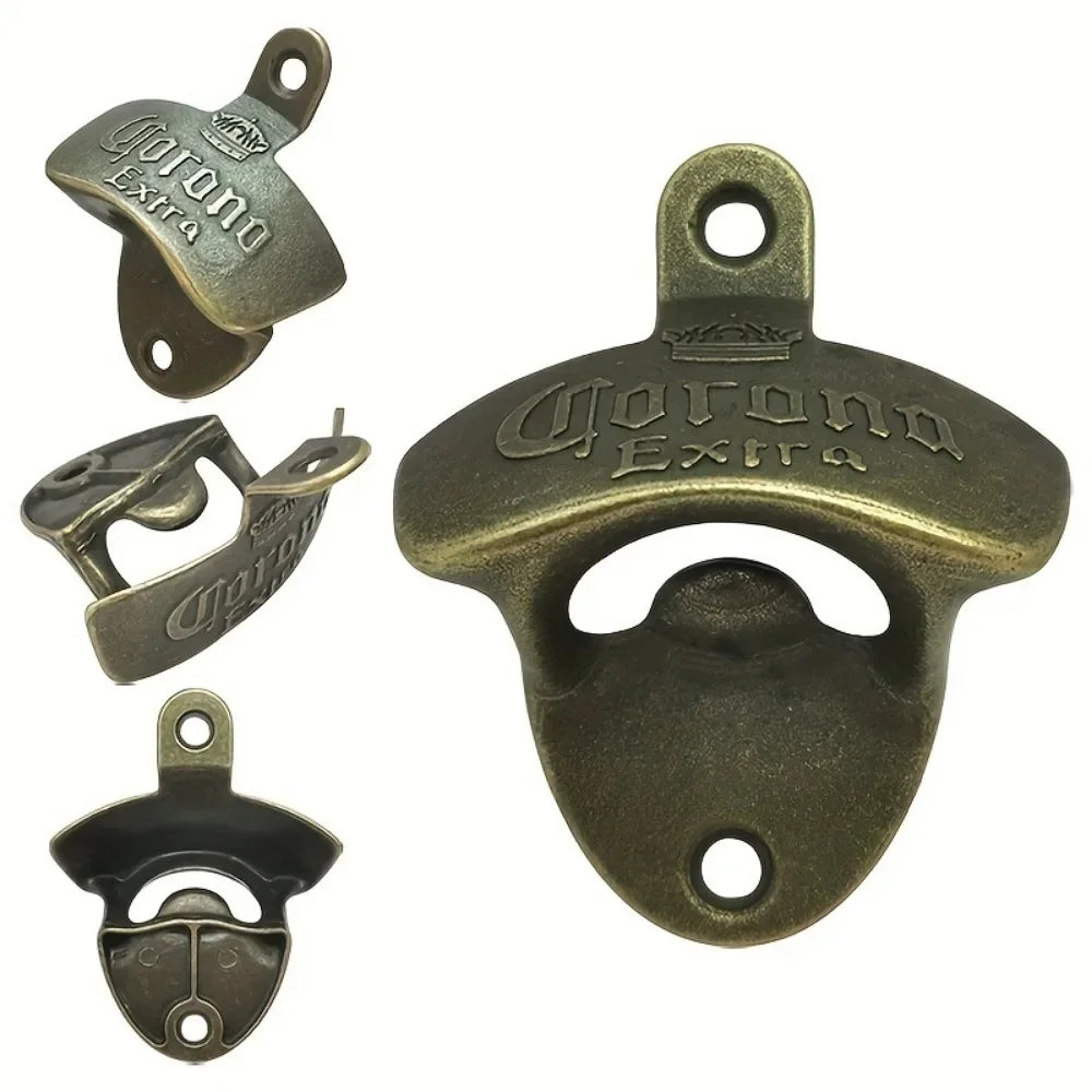 1/3pcs Corona Extra Wall Mounted Bottle Opener Screws