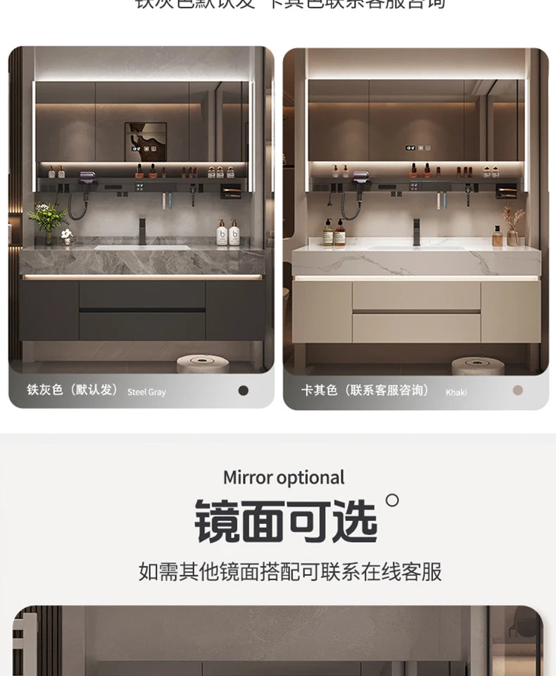 Paper Drawers Bathroom Cabinet Organizer Storage Mirror Toilet
