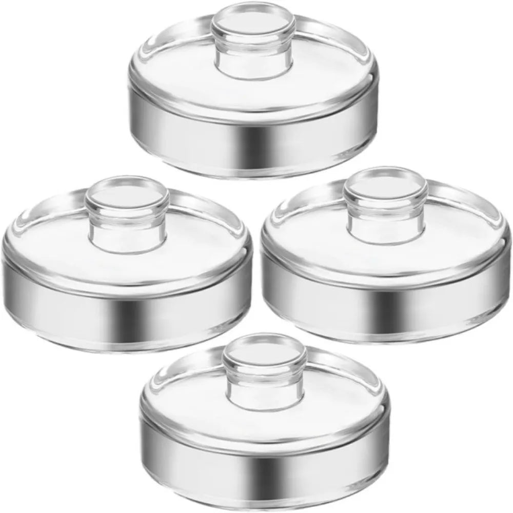 Fermented Glass Weights Clear Handle Wide Mouth Mason