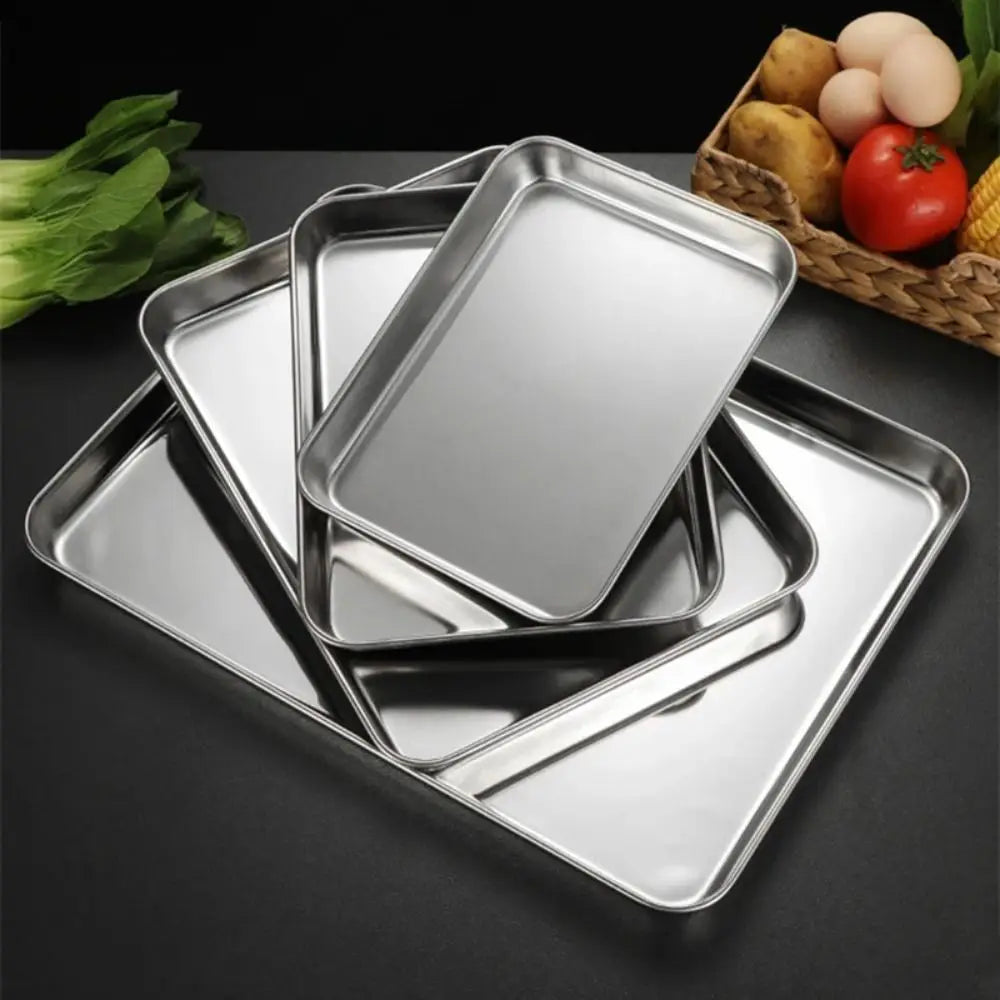 Non-Stick Stainless Steel Baking Pan Cooling Rack Square