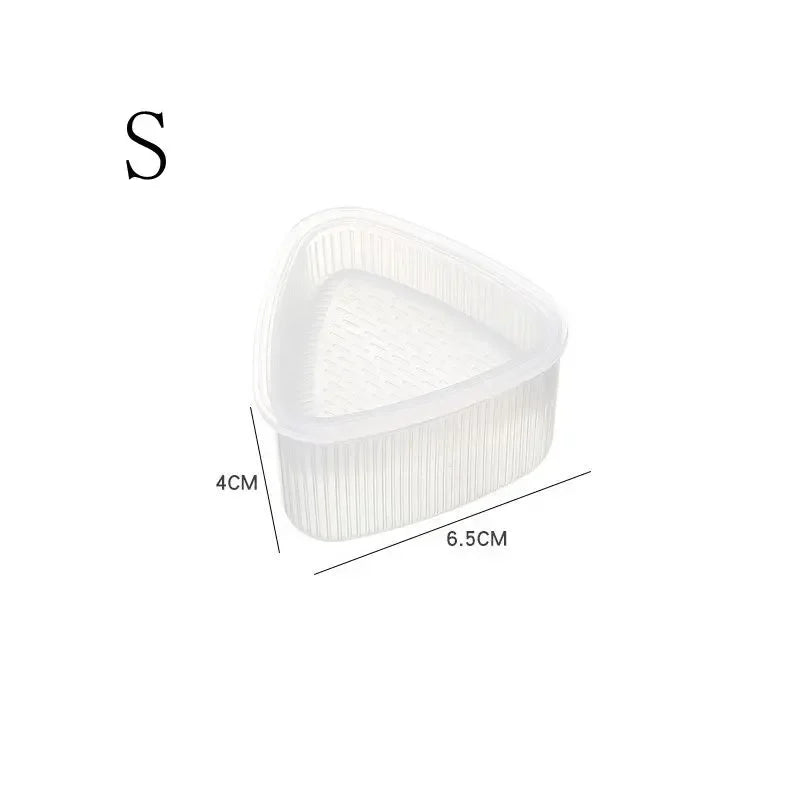 1/2pcs Triangular Plastic Sushi Rice Ball Maker Mould