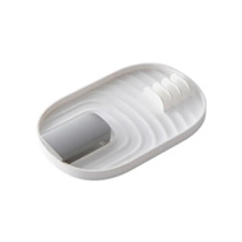 1pc Lid Holder Pot Lid Stand Organizer Adjustable