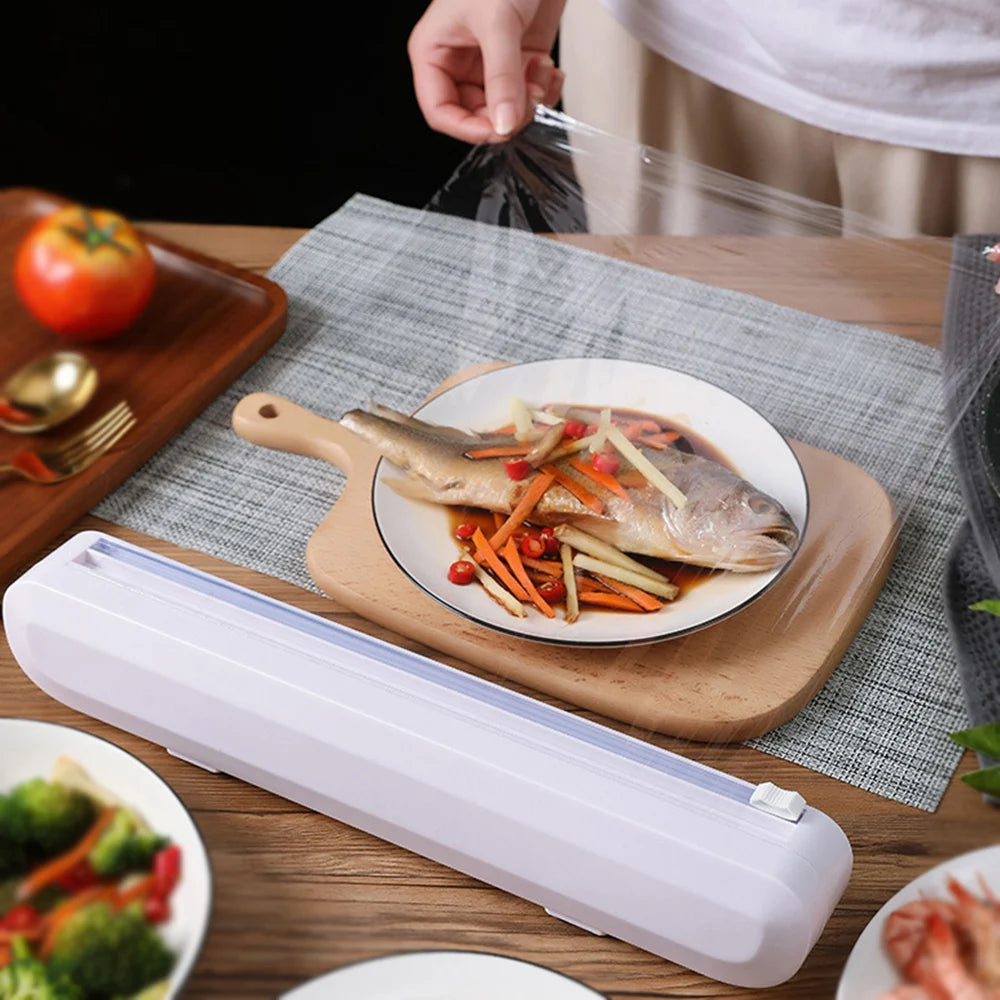 Food Wrap Cutter Plastic Wrap Sharp Cutter Foil