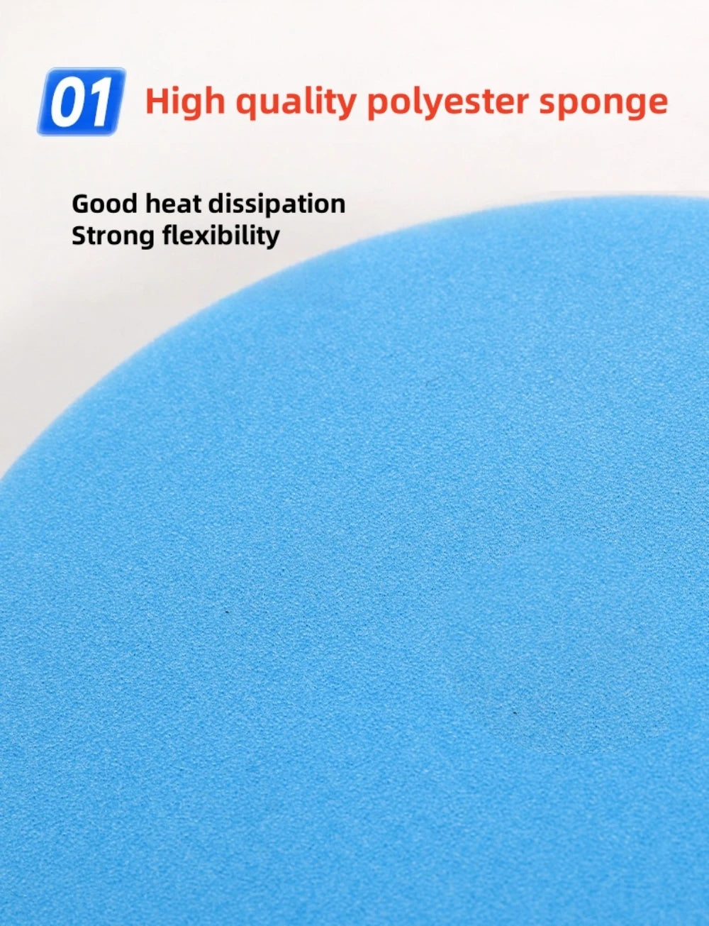 6/7 Inch Car Sponge Buffing Polishing Pad Removes