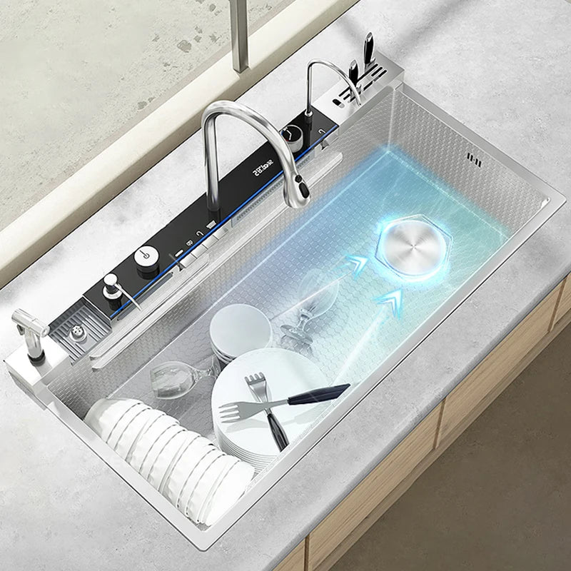 Multiple Styles Stainless Steel Sink Piano Key Digital