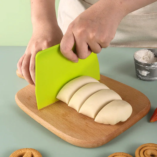 Baking Plastic Scraper Diy Pastry Cream Spatula Trapezoidal