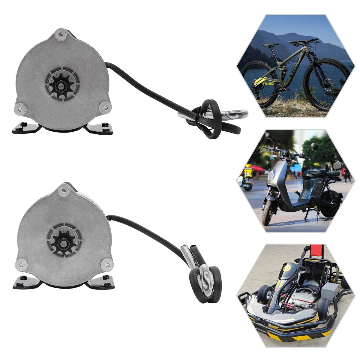 500w Gear Reducer Motor Dc Electric Bicycle Motor