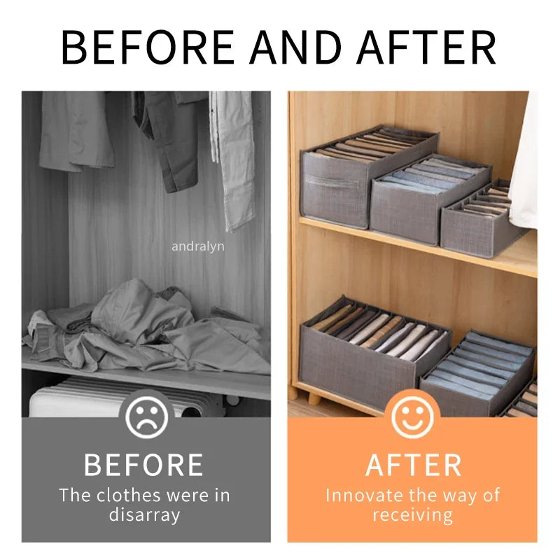 Closet Pants Organizer Cabinet Storage Organizer Box Storage
