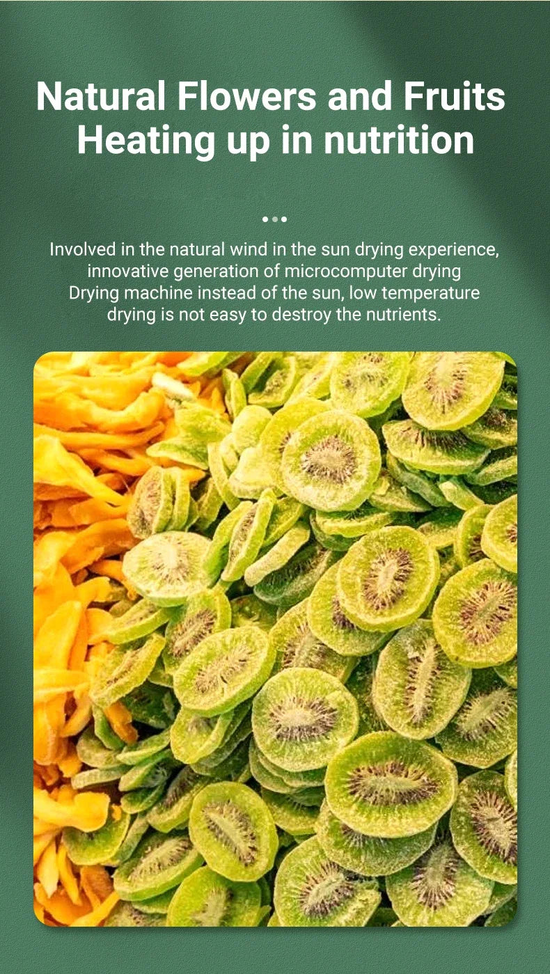 Divedeer 6-18 Layer Touch Screen Food Dehydrator Fruits