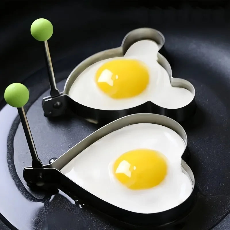 1/4/5pcs Stainless Steel Omelette Forming Machine Mold Breakfast