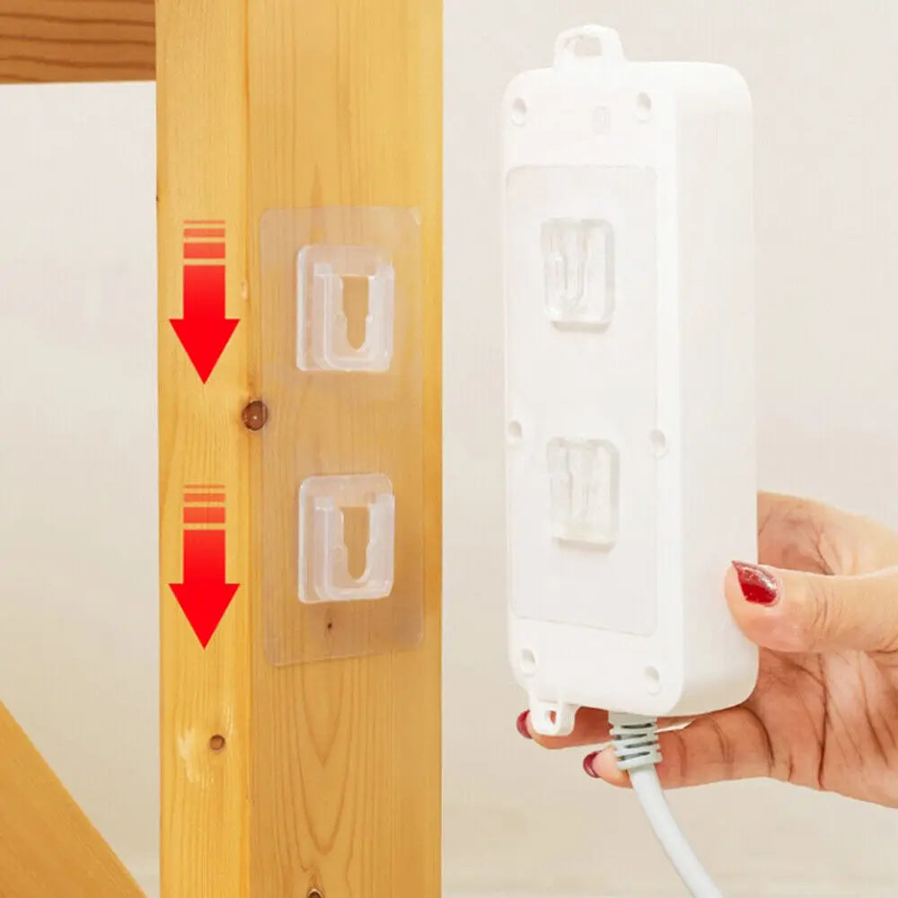 Double-Sided Adhesive Wall Hook On Hangers Stickers Hooks