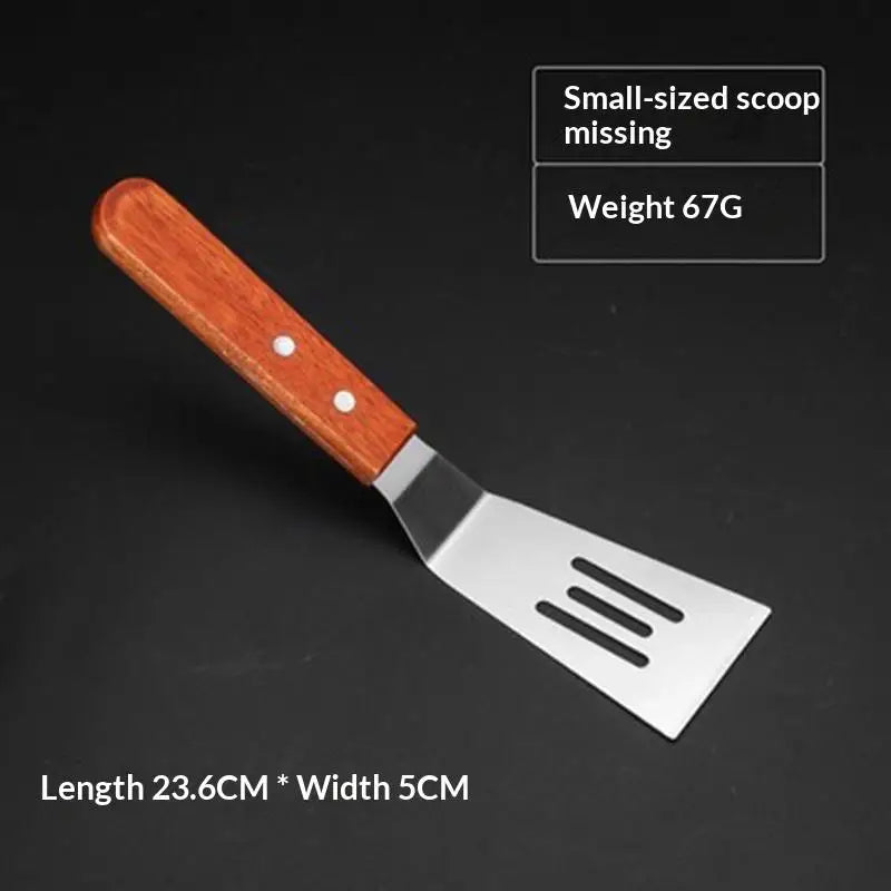Stainless Steel Spatula Grill Scraper Non Stick Durable