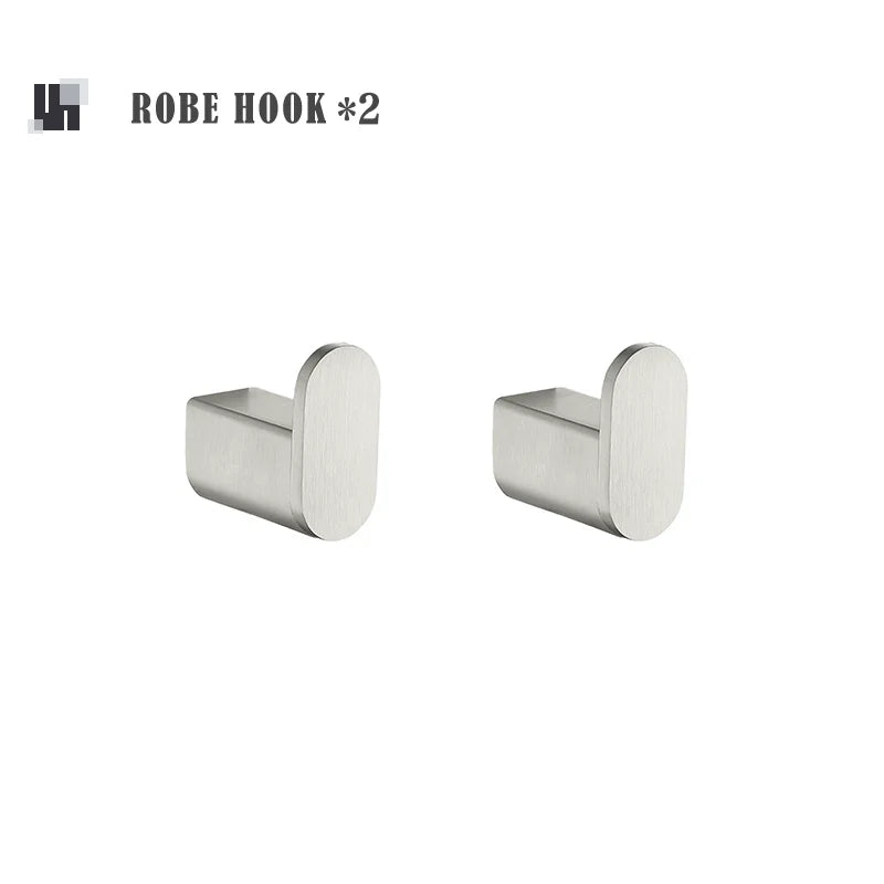 Brushed Towel Ring Holder Bar Rack Brush/Paper Holder