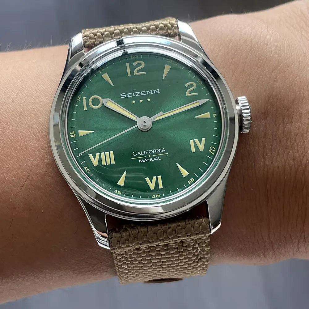Classic Retro Arrow Pilot Watch Male Mens Wwii