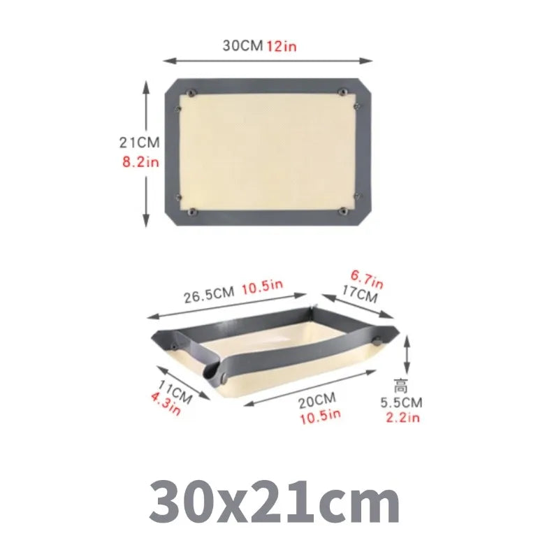 Silicone Baking Mat Kneading Pad Dough Mat Pizza