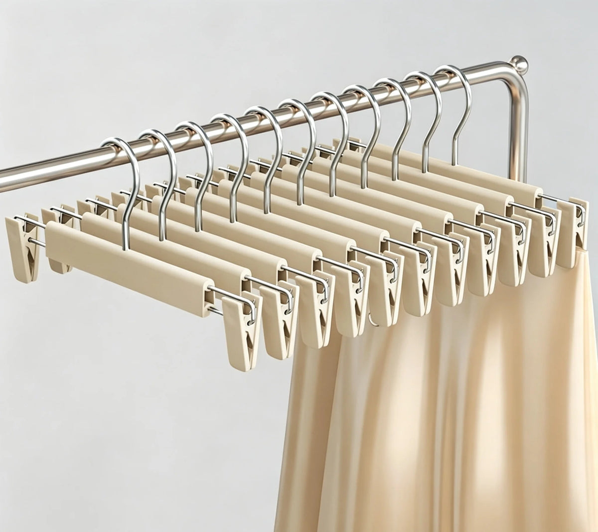 10-Piece Clothes Drying Rack / Sturdy Convenient Rack