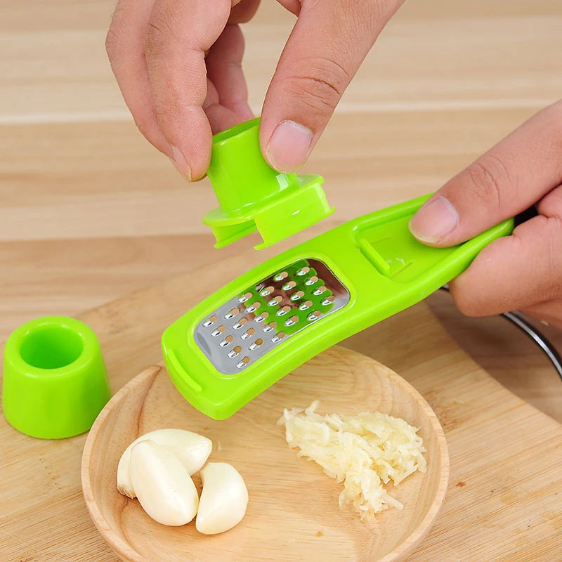 Mini Garlic Chopper Food Processor Garlic Grinder Press