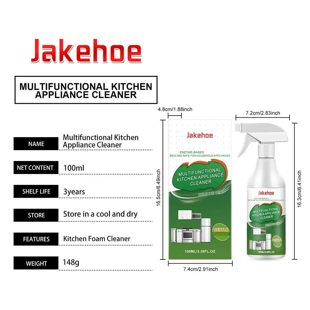 Multi Purpose Appliance Cleaner Quickly Penetrates Dissolves