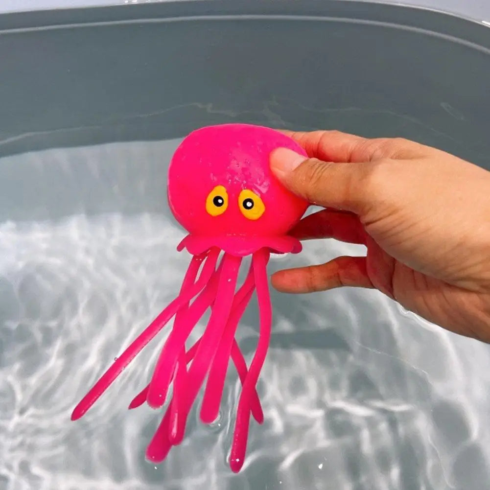 Baby Bath Toys Sponge Water Absorbing Octopus Squeezing