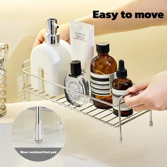 Desktop Metal Countertop Organizer Rack Multi Purpose Storage