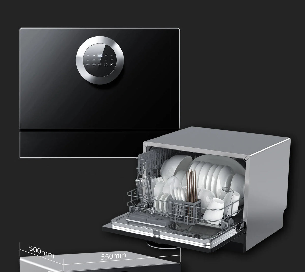 Dishwasher Counter Top Dishwasher Smart In Dish Washers
