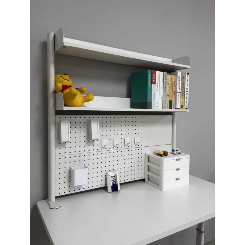 Desktop Storage Rack Pegboard Desk Organizer Shelfcomputer