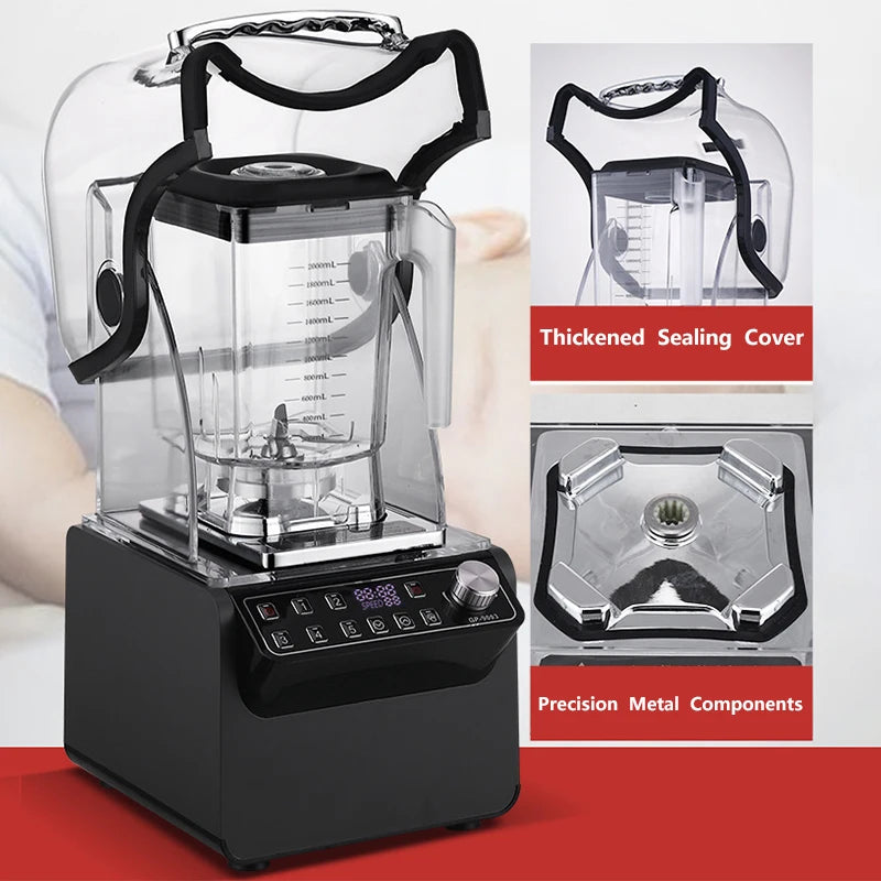 1800w Heavy Duty Commercial Grade Blender Mixer Juicer