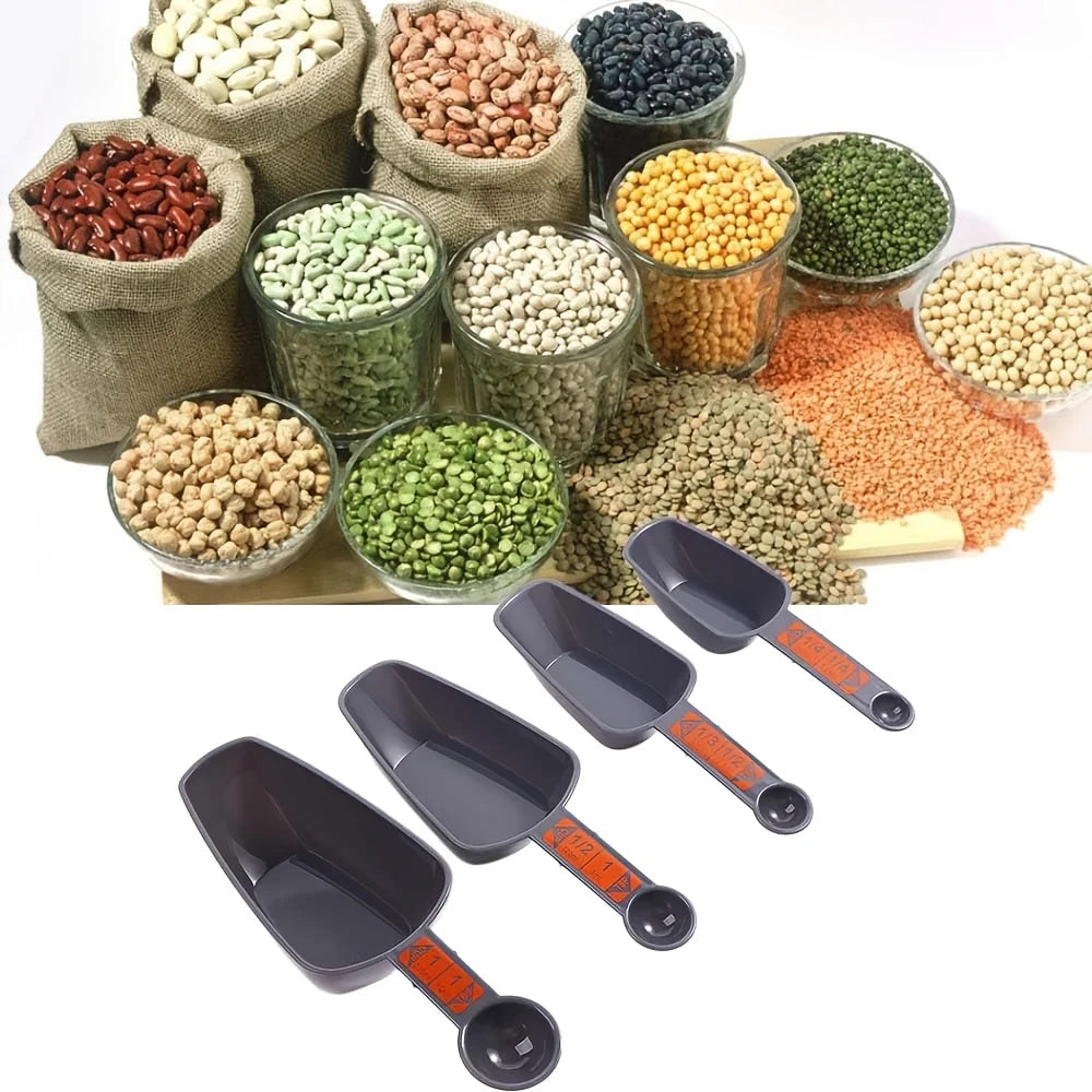 Four-Piece Measuring Spoon Is Perfect Measuring Both Wet