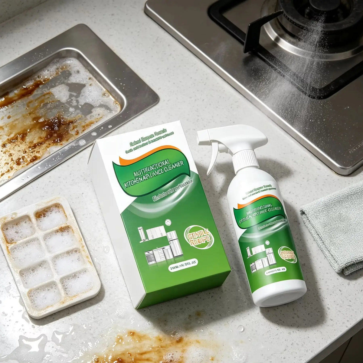 Appliance Cleaner Odor Eliminator Oven Stove Range Hood